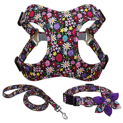 Floral Harness Set