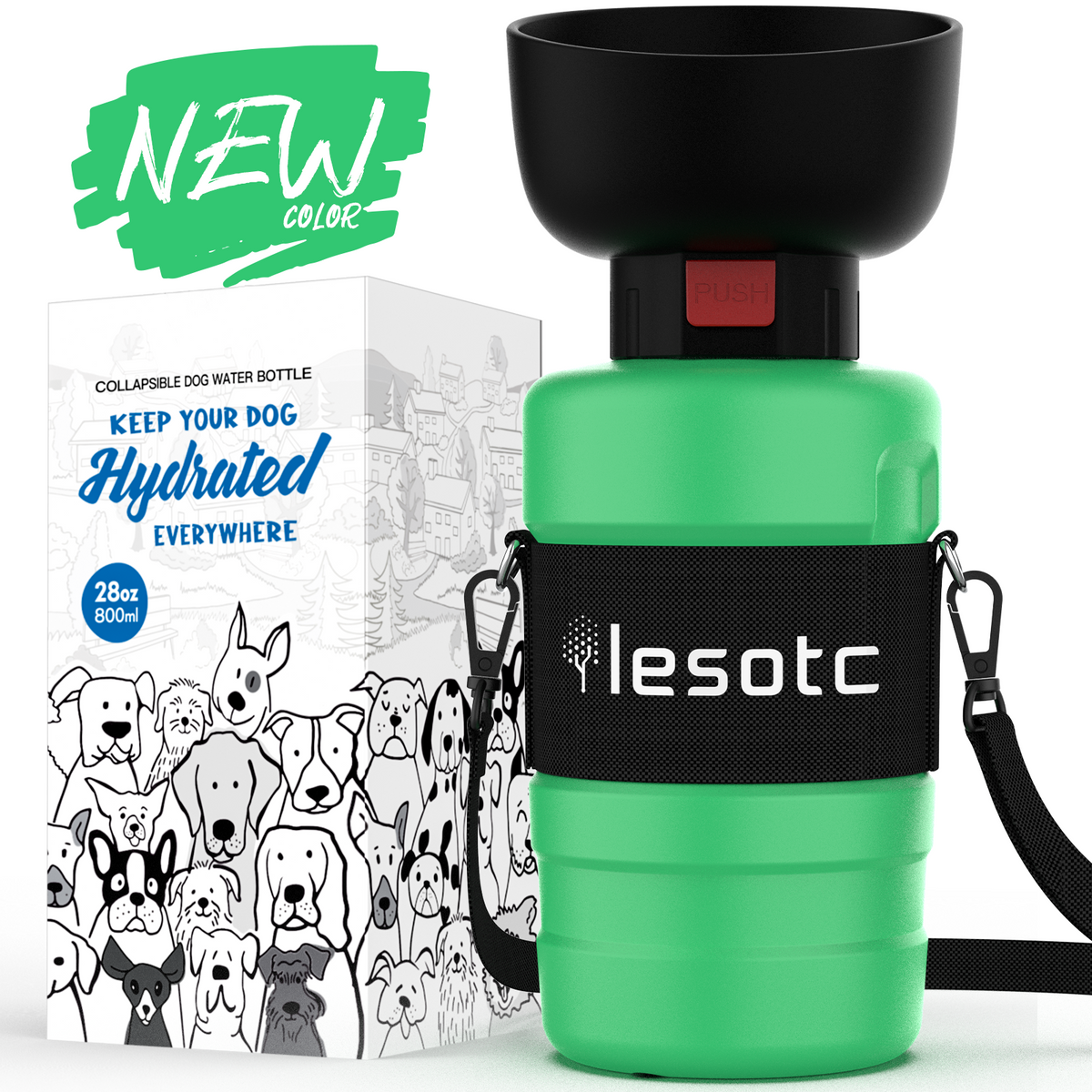 FOLDABLE DOG WATER BOTTLE-3RD GEN-6