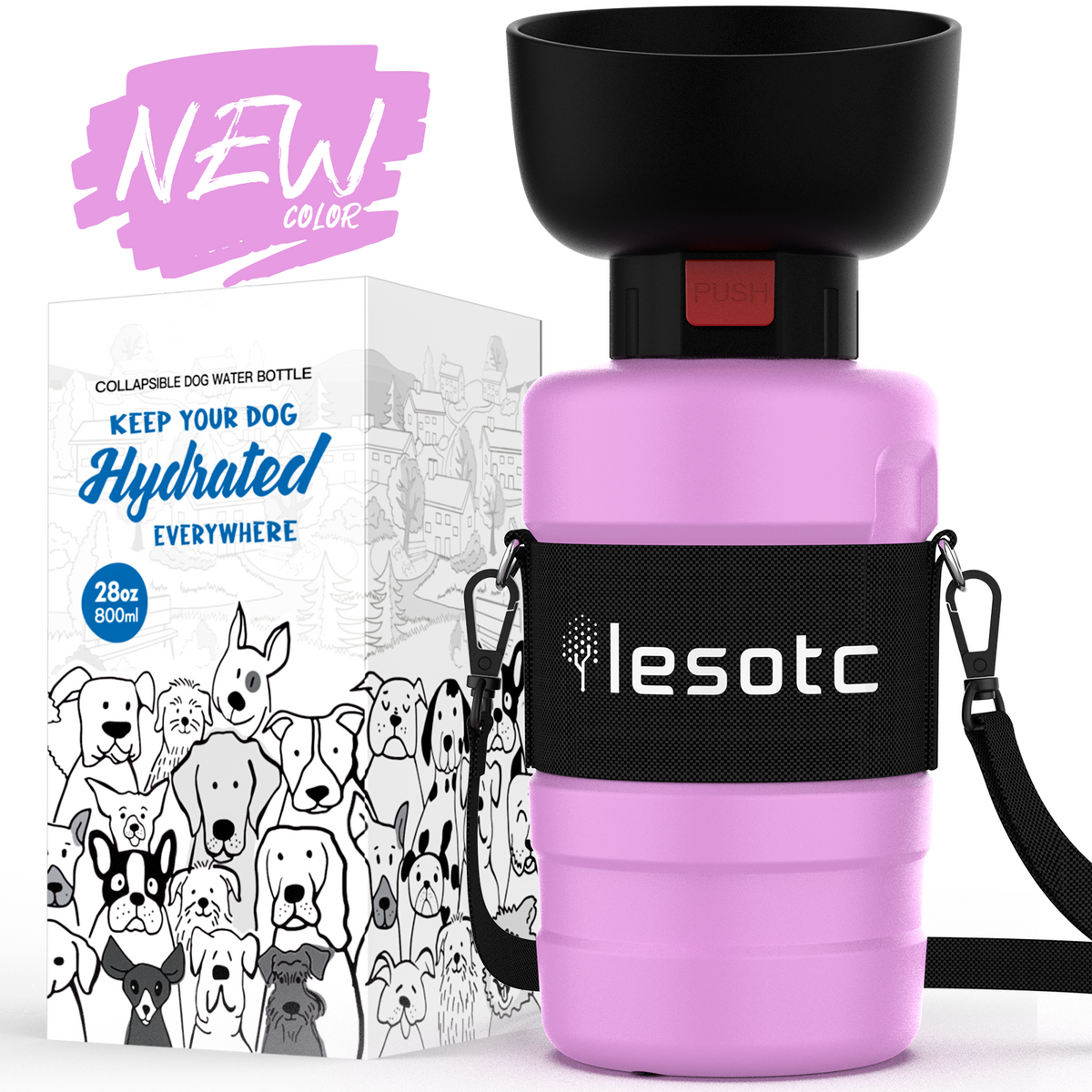 FOLDABLE DOG WATER BOTTLE-3RD GEN-1