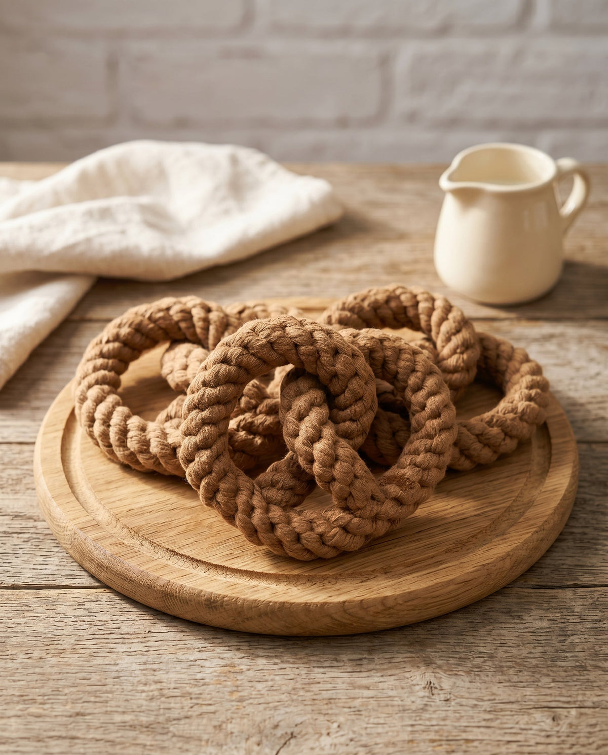 The Pretzel Pet Toy | Handcrafted-1