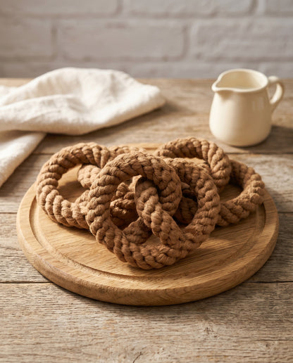 The Pretzel Pet Toy | Handcrafted-1
