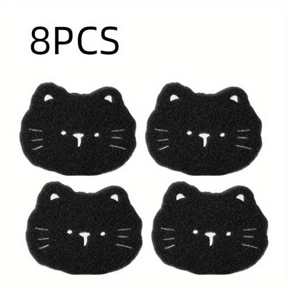 4/8PCS Pet Hair Remover Bear Shape Laundry Ball Washing Machine Lint Catcher Reusable Clothes Sofa Cat Dog Hair Cleaning Sponge-11