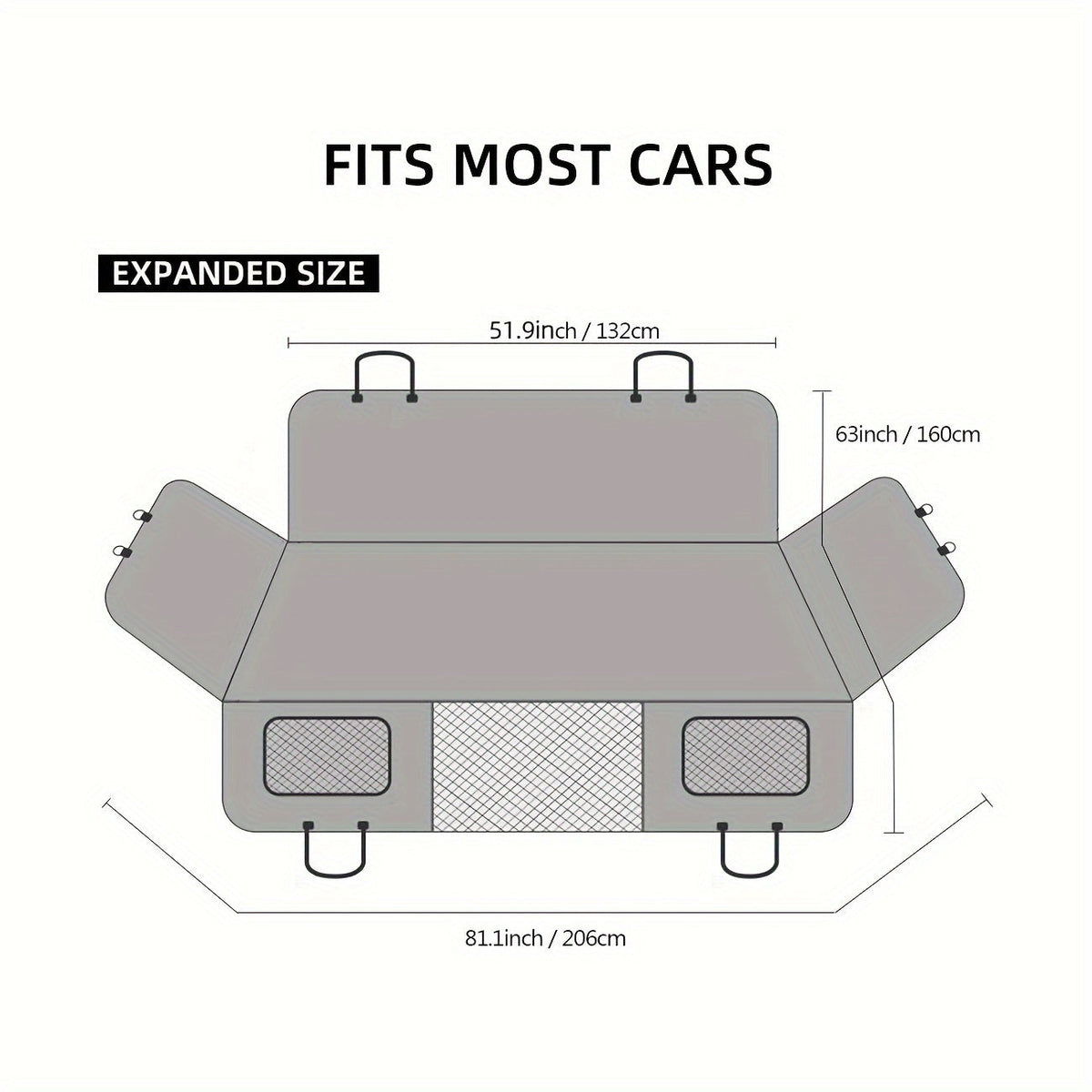 Dog Travel Load-bearing Hammock Mat-2